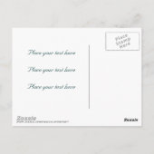 Carte Postale Fenêtre de la cathédrale de Noël (Dos)