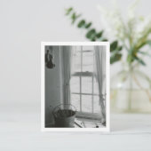 Carte Postale Fenêtre d'hiver paisible (Debout devant)