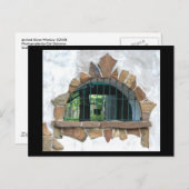 Carte Postale Fenêtre en pierre cintrée ©2008 (Devant / Derrière)