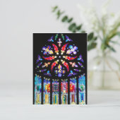 Carte Postale Fenêtre en verre tendu en Écosse (Debout devant)