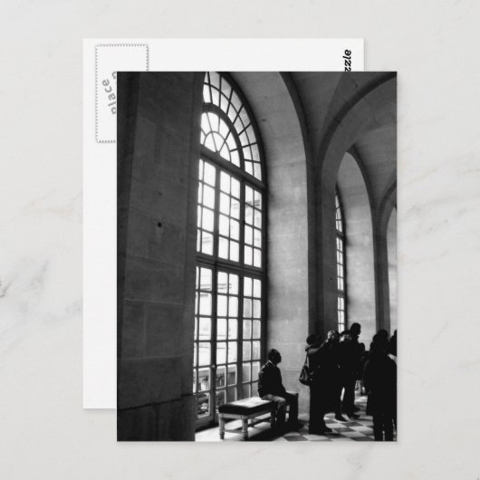 Carte Postale Fenêtre fléchée (Devant / Derrière)