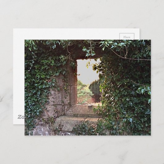 Carte Postale Fenêtre latérale chez Kirk occidental Culross (Devant / Derrière)