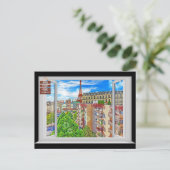 Carte Postale Fenêtre Paris (Debout devant)