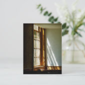 Carte Postale Fenêtre Sun Streaming Through (Debout devant)