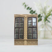 Carte Postale fenêtres Art nouveau (Debout devant)