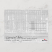 Carte Postale Fenêtres d'Angkor (Dos)