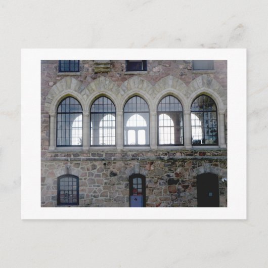 Carte Postale Fenêtres de château (Devant)