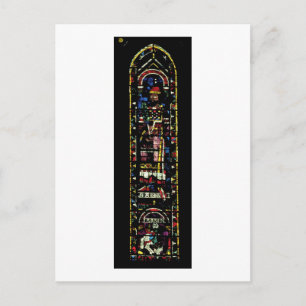 Carte Postale Fenêtres du transept nord ; rose représentant l'An