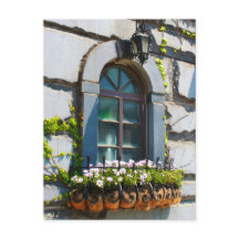 FENÊTRES PORTES FLEURS BÂTIMENT POSTCROSSING