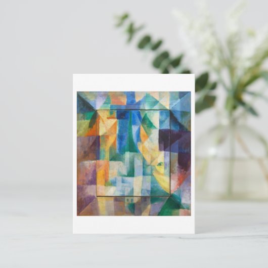 Carte Postale Fenêtres simultanées | Robert Delaunay | (Debout devant)