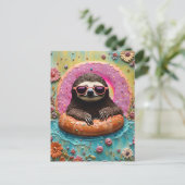 Carte Postale Fente de refroidissement dans un beigne flottant C (Debout devant)