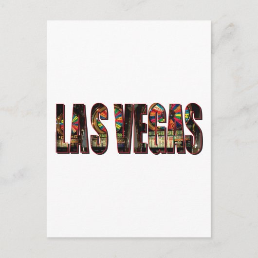 Carte Postale Fentes Las Vegas (Devant)