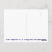 Carte Postale Fer Cheese Man Business Souris Cravate lunettes Ne (Dos)