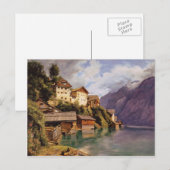 Carte Postale Ferdinand Georg Waldmüller : Hallstatt (Devant / Derrière)