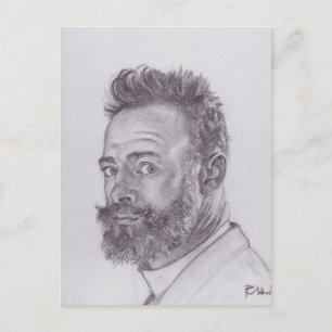 Carte Postale Ferdinand Hodler - Autoportrait à Paris