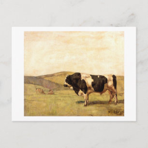 Carte Postale Ferdinand Hodler - Bull dans un pâturage