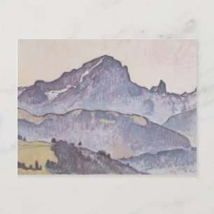 Carte Postale Ferdinand Hodler - De Le Grand Muveran Villars