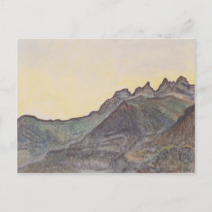 Carte Postale Ferdinand Hodler - Dents du Midi