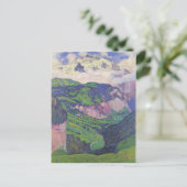 Carte Postale Ferdinand Hodler - La Dame de l'Isenfluh (Debout devant)