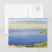 Carte Postale Ferdinand Hodler - Lac Léman de Chexbres (Devant / Derrière)