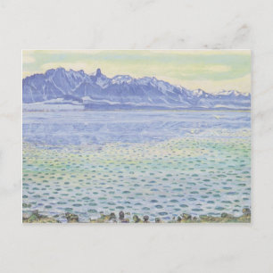 Carte Postale Ferdinand Hodler- Thun, Stockhornkette
