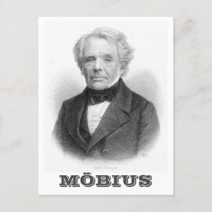 Carte postale Ferdinand Möbius