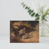 Carte Postale Ferdinand von Wright - Déchets de bruyère (Debout devant)