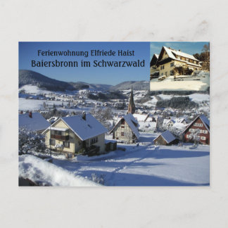 Carte Postale Ferienwohnung Elfriede la taille - Neige