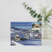 Carte Postale Ferienwohnung Elfriede la taille - Neige (Debout devant)