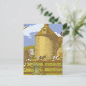 Carte Postale Ferme (Debout devant)