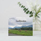Carte Postale Ferme à Vaduz Liechtenstein (Debout devant)