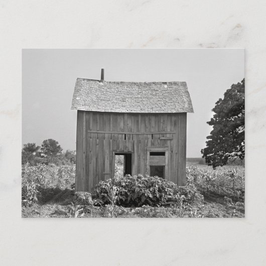 Carte Postale Ferme abandonnée, 1939 (Devant)