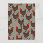 Carte Postale Ferme de coq (Devant)