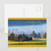 Carte Postale Ferme de la paix (Devant / Derrière)