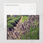 Carte Postale Ferme de Lavender (Devant / Derrière)