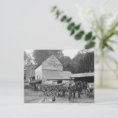 Carte Postale Ferme de Pennsylvanie, 1906 (Debout devant)