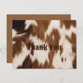 Carte Postale Ferme de Ranch rustique de l'Ouest Cowboy Cattle M (Devant / Derrière)