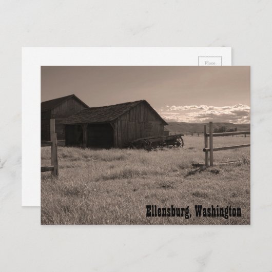 Carte Postale Ferme d'Olmstead (Devant / Derrière)