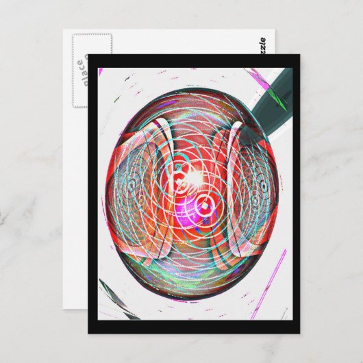 Carte Postale Ferme drôle Délice numérique #5 (Devant / Derrière)