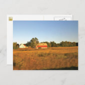 Carte Postale Ferme du comté de Door (Devant / Derrière)