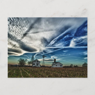 Carte Postale Ferme du comté de Lancaster