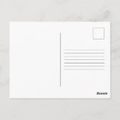 Carte Postale Ferme du désert Grange avec poulets (Dos)