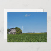 Carte Postale ferme du Michigan (Devant / Derrière)