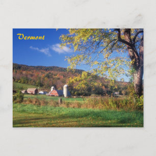 Carte Postale Ferme du Vermont
