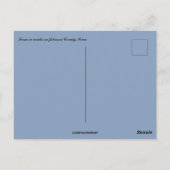 Carte Postale Ferme en hiver dans le comté de Johnson dans l'Iow (Dos)