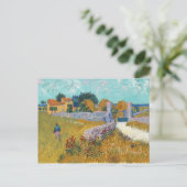 Carte Postale Ferme en Provence par Vincent van Gogh (1888) (Debout devant)