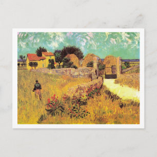 Carte Postale Ferme en Provence par Vincent van Gogh van Gogh