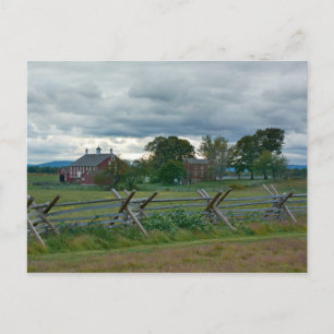 Carte Postale Ferme - Gettysburg National Park Pennsylvania