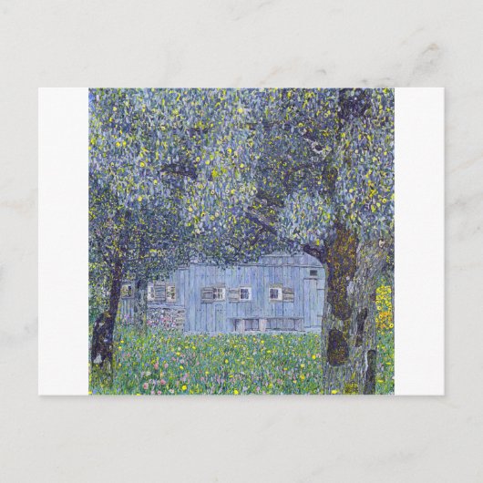 Carte Postale Ferme, Gustav Klimt (Devant)