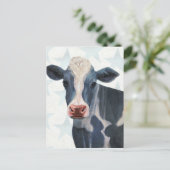 Carte Postale Ferme patriotique - Vache (Debout devant)